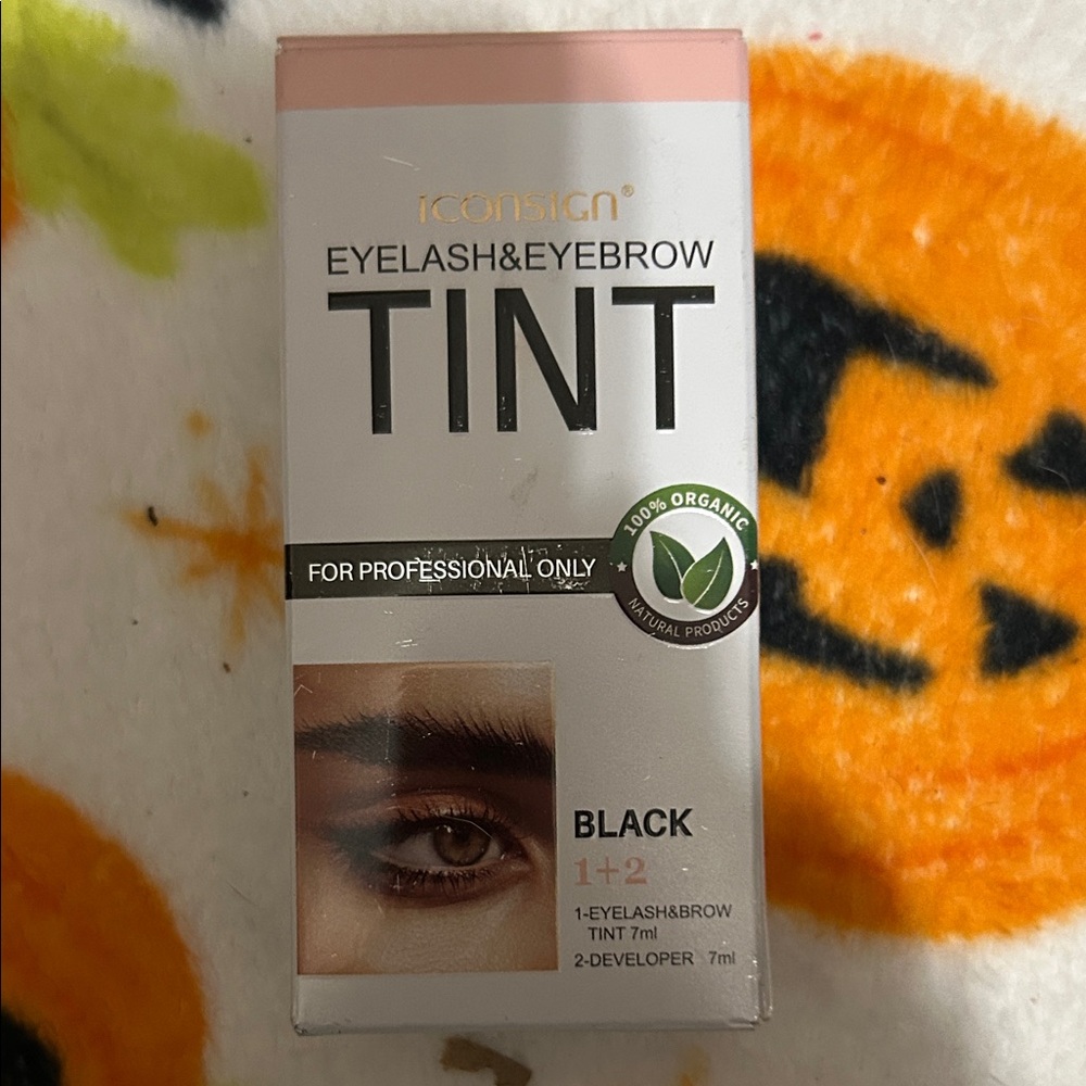 Eyelash & Eyebrow Tint Black